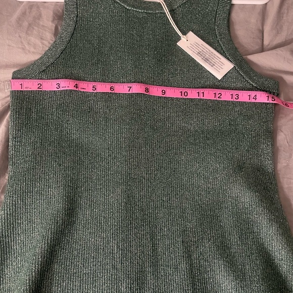 Gorgeous Emerald green shimmer tank- the Cora, by Another Love-size Medium - Picture 13 of 14